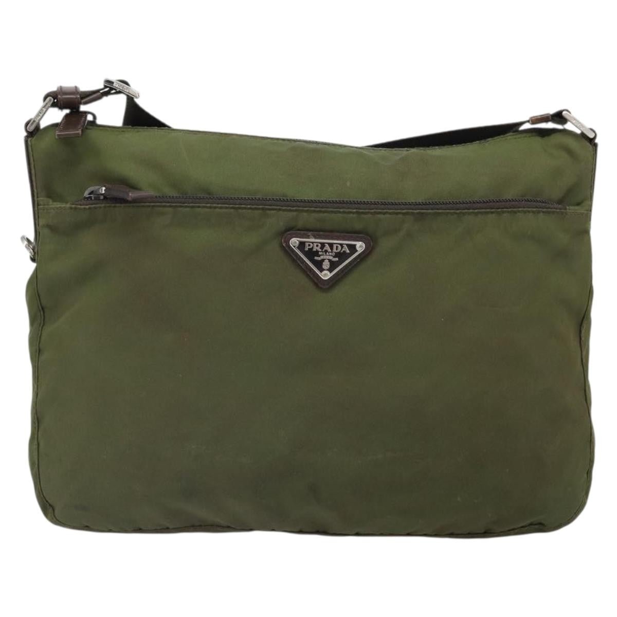 Prada Front Pocket Messenger Bag - Brandsamsara