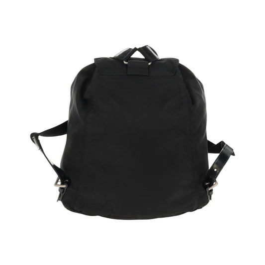Prada Front Pocket Tessuto, Black, Nylon, Backpack