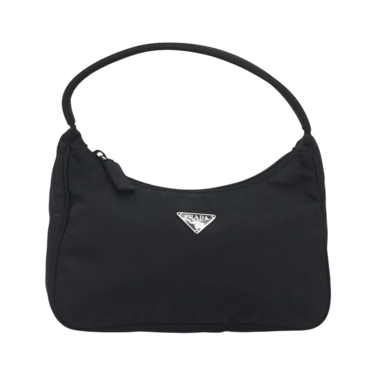 Prada Hobo Tessuto, Black, Nylon, Handbag