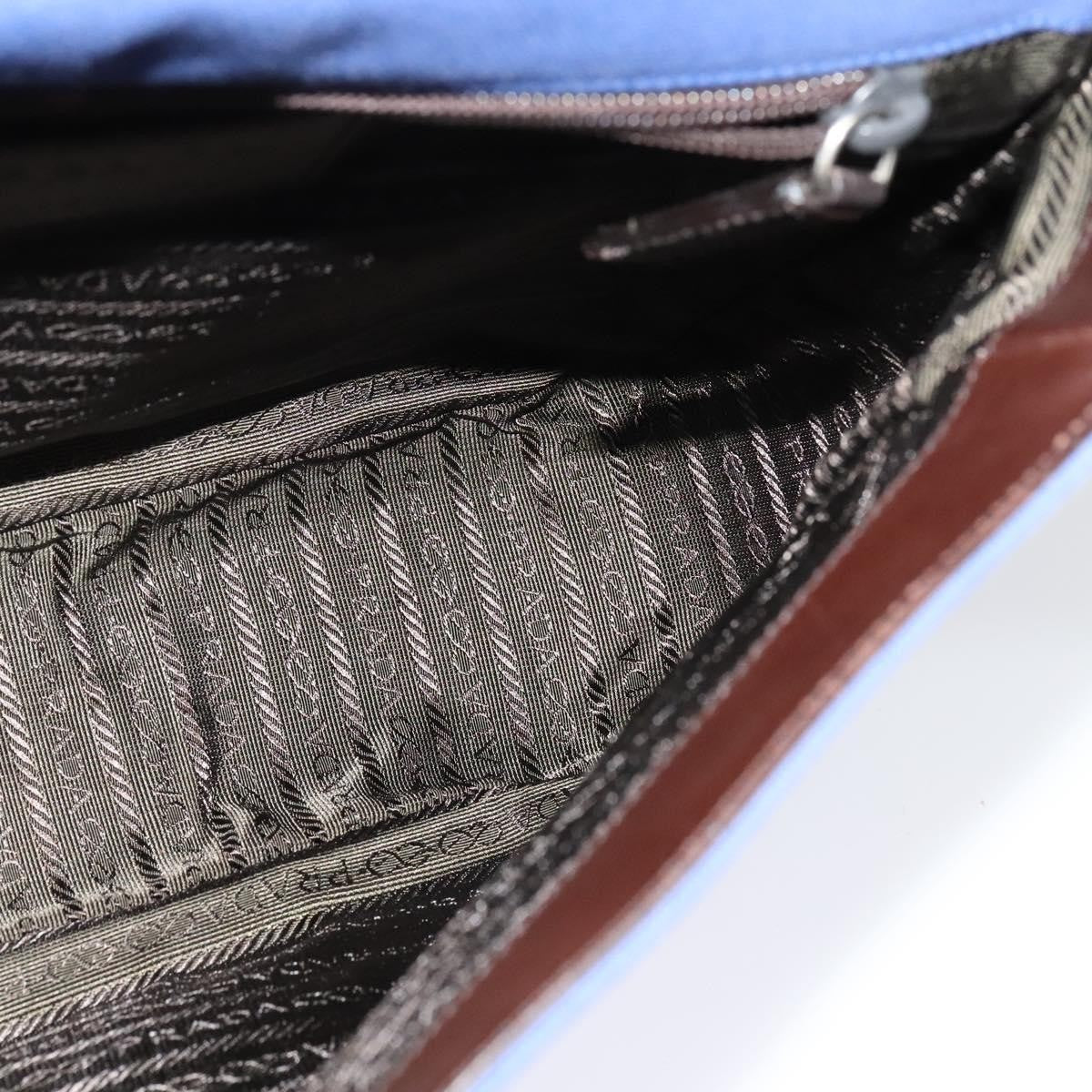 Prada Impunturato Buckle Flap Messenger Bag - Brandsamsara