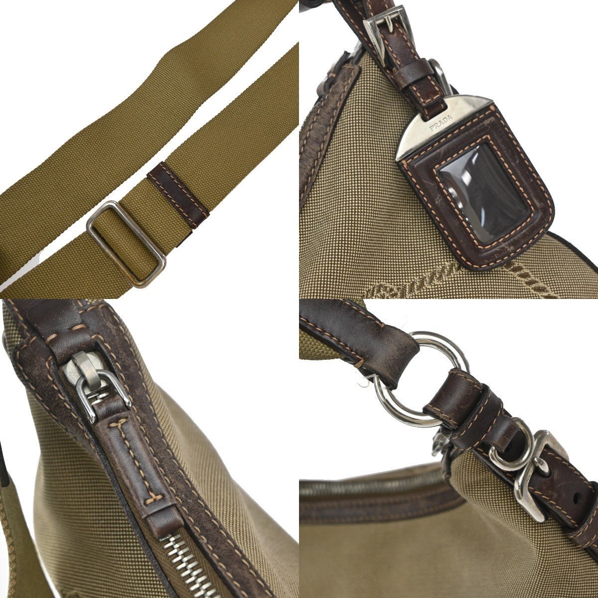 Prada Logo Crossbody Bag - Brandsamsara