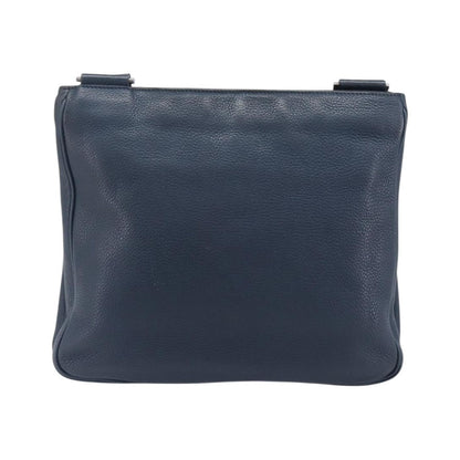 Prada Messenger Saffiano Leather, Navy, Leather, Handbag