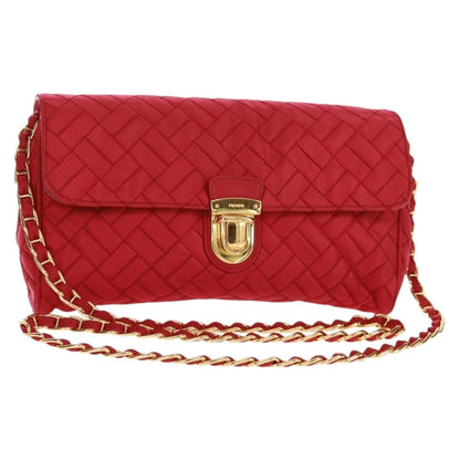 Prada Pushlock Chain Flap Bag - Brandsamsara