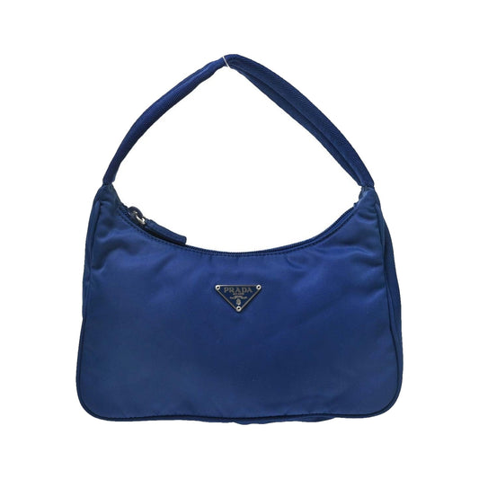 Prada Re-Edition 2000 Hobo Tessuto, Blue, Nylon, Shoulder Bag