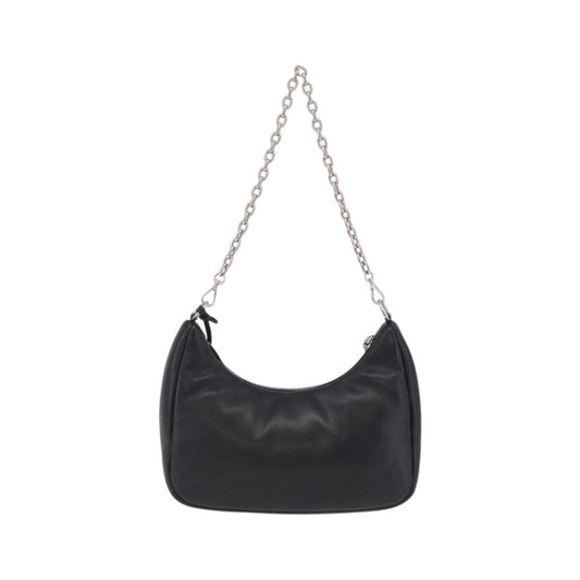 Prada Re-Edition 2005 Nappa Leather, Black, Leather, Shoulder Bag