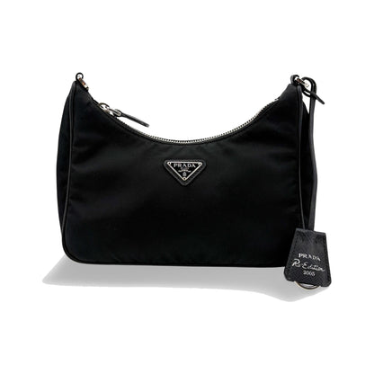 Prada Re-Edition 2005 Tessuto, Black, Nylon, Shoulder Bag