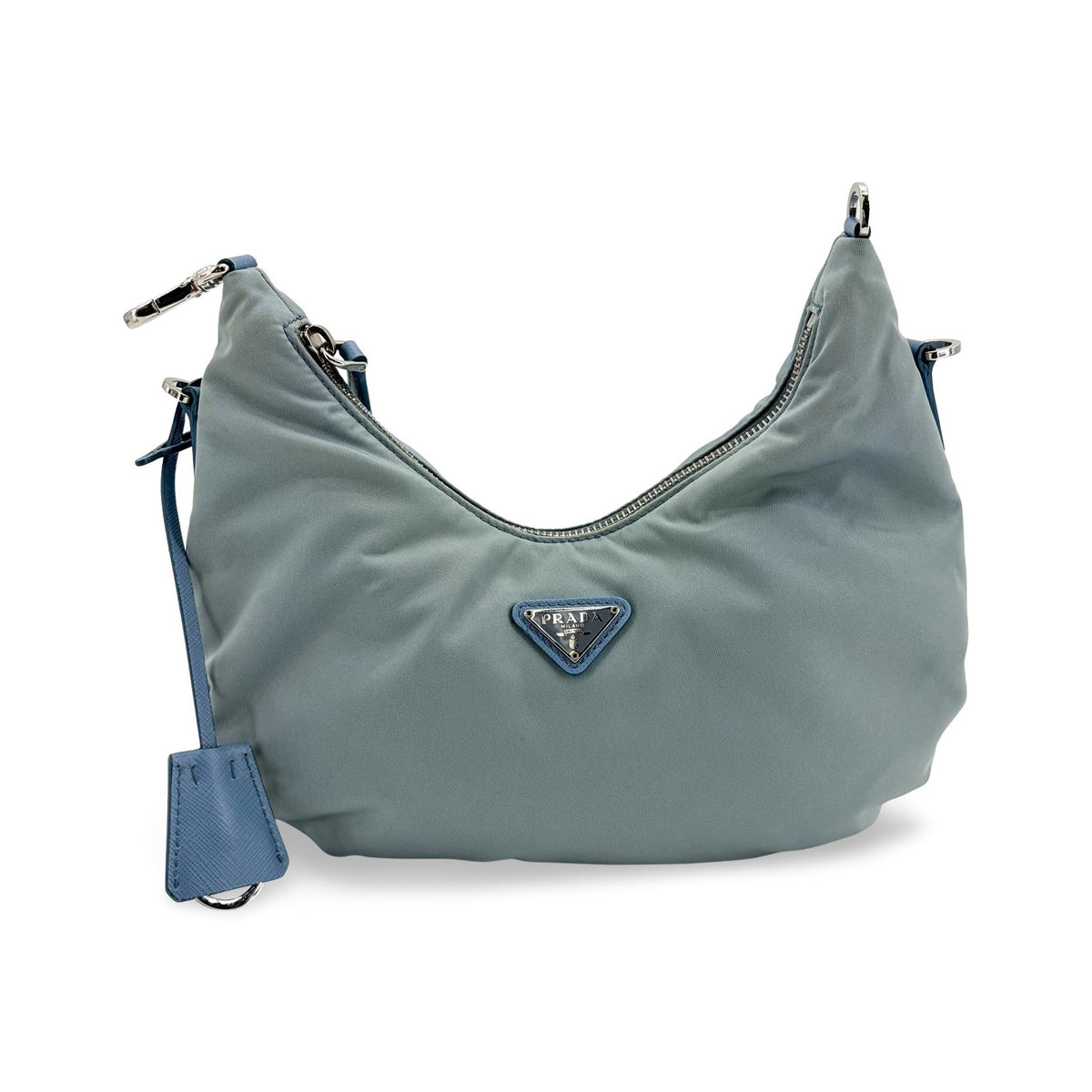 Prada Re-Edition 2005 Tessuto, Blue, Nylon, Shoulder Bag