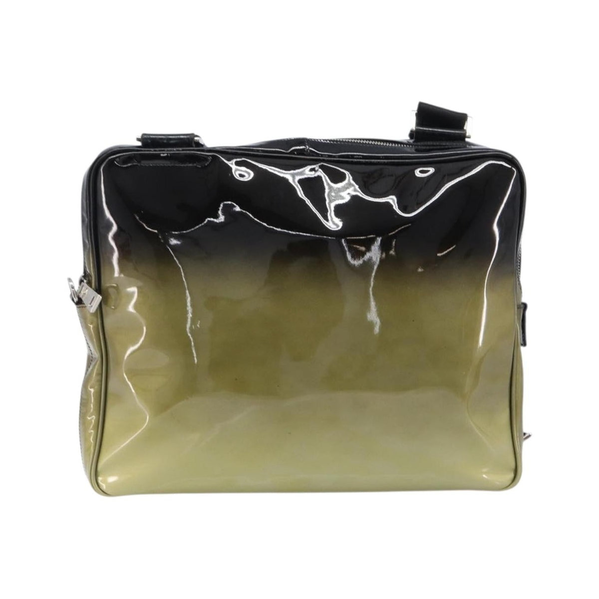 Prada Shoulder Bag Patent leather, Green, Patent Leather, Shoulder Bag