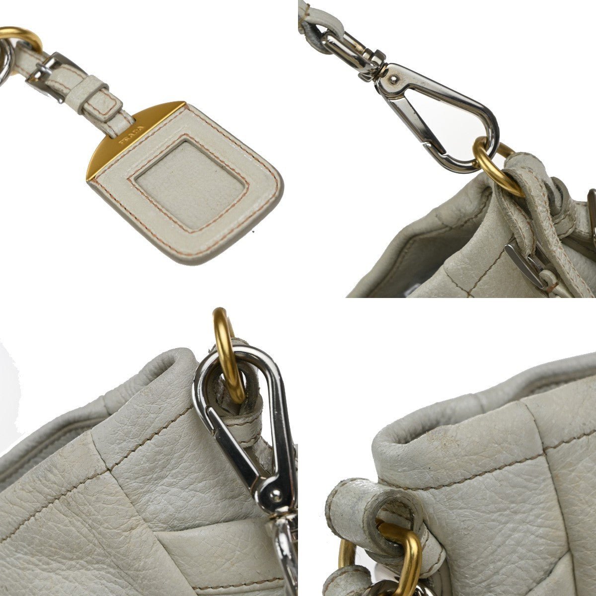 Prada Side Pocket Zip Hobo - Brandsamsara