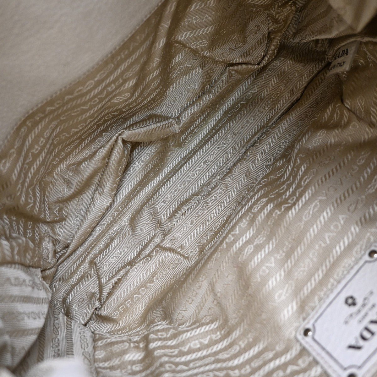 Prada Side Pocket Zip Hobo - Brandsamsara