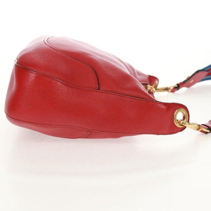 Prada Striped Strap Zip Hobo - Brandsamsara
