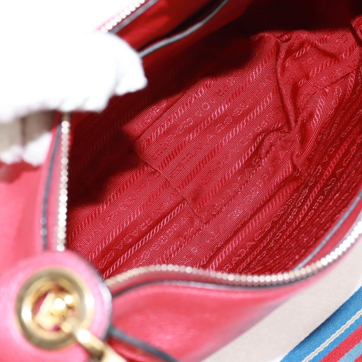 Prada Striped Strap Zip Hobo - Brandsamsara