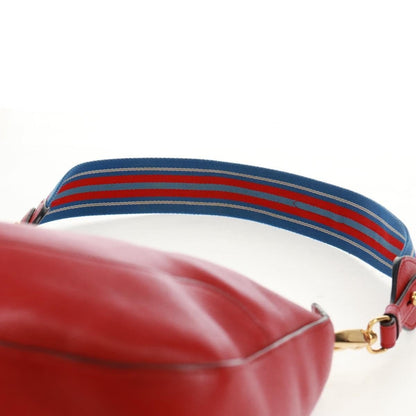 Prada Striped Strap Zip Hobo - Brandsamsara
