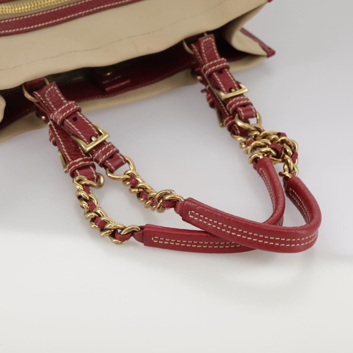 Prada Vintage Chain Tote - Brandsamsara