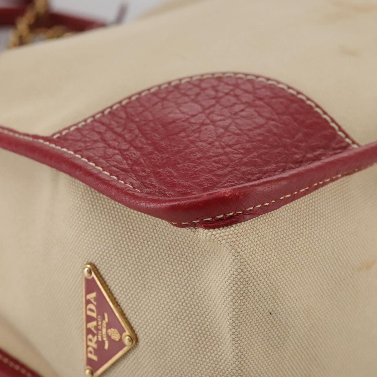 Prada Vintage Chain Tote - Brandsamsara