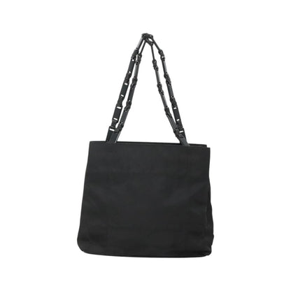 Prada Vintage Tessuto, Black, Nylon, Handbag