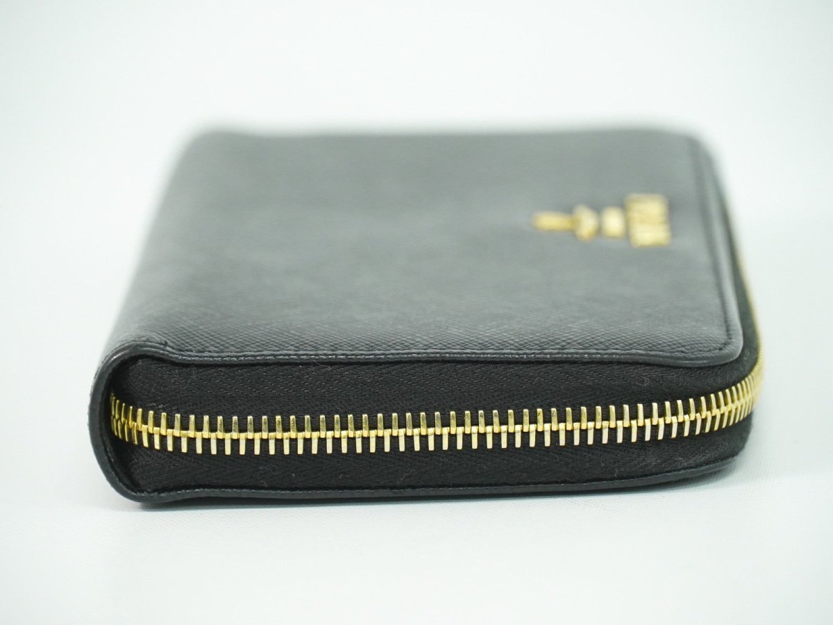 Prada Zip Around Tab Wallet - Brandsamsara