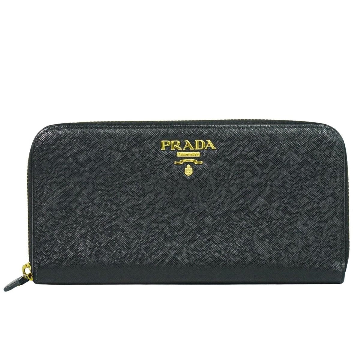 Prada Zip Around Tab Wallet - Brandsamsara