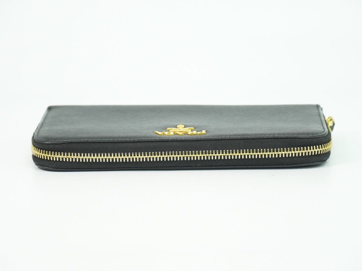 Prada Zip Around Tab Wallet - Brandsamsara