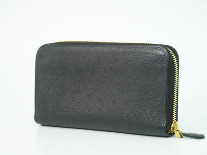 Prada Zip Around Tab Wallet - Brandsamsara