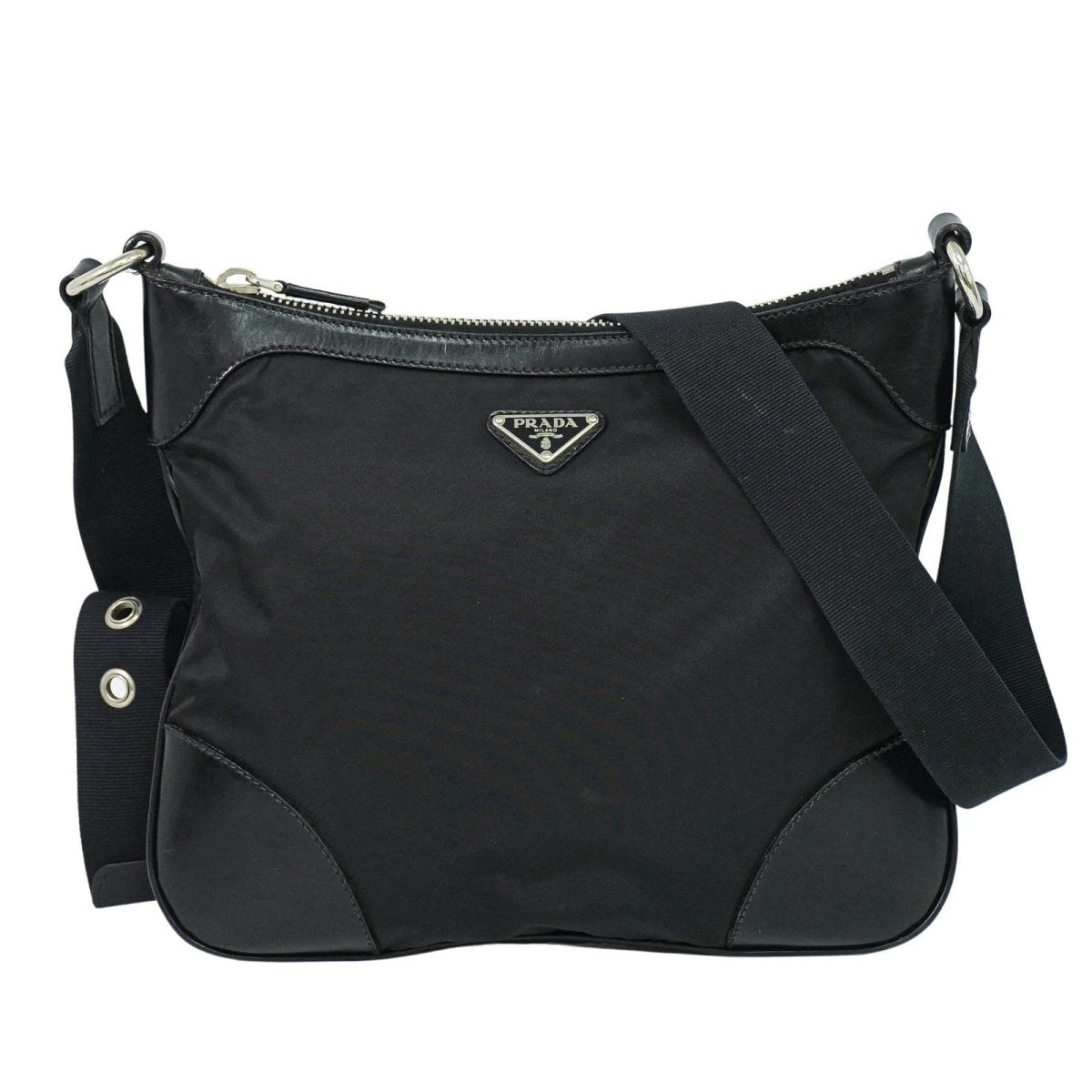 Prada Zip Messenger - Brandsamsara