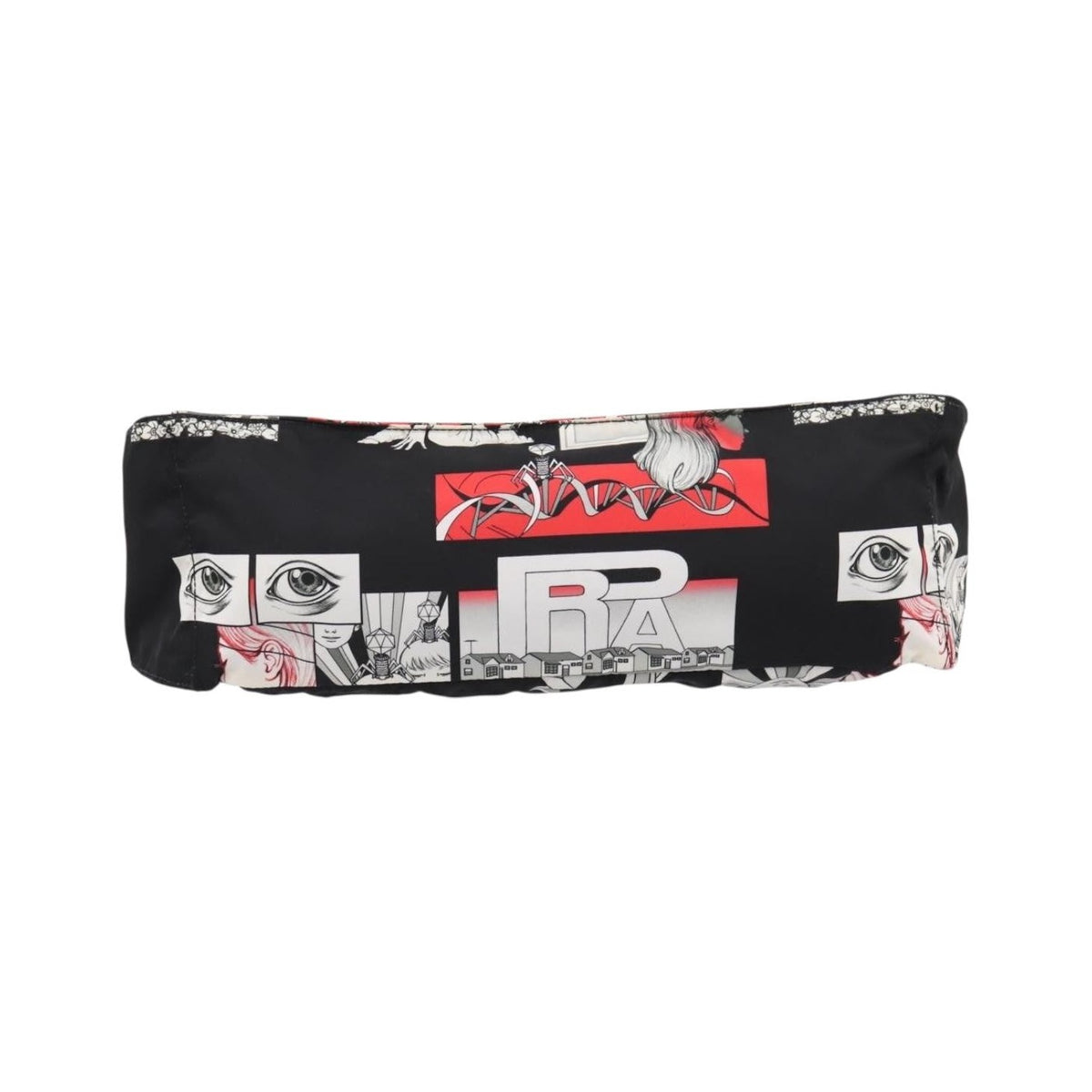 Prada Zip Waist Printed Tessuto, Multicolour, Nylon, Handbag