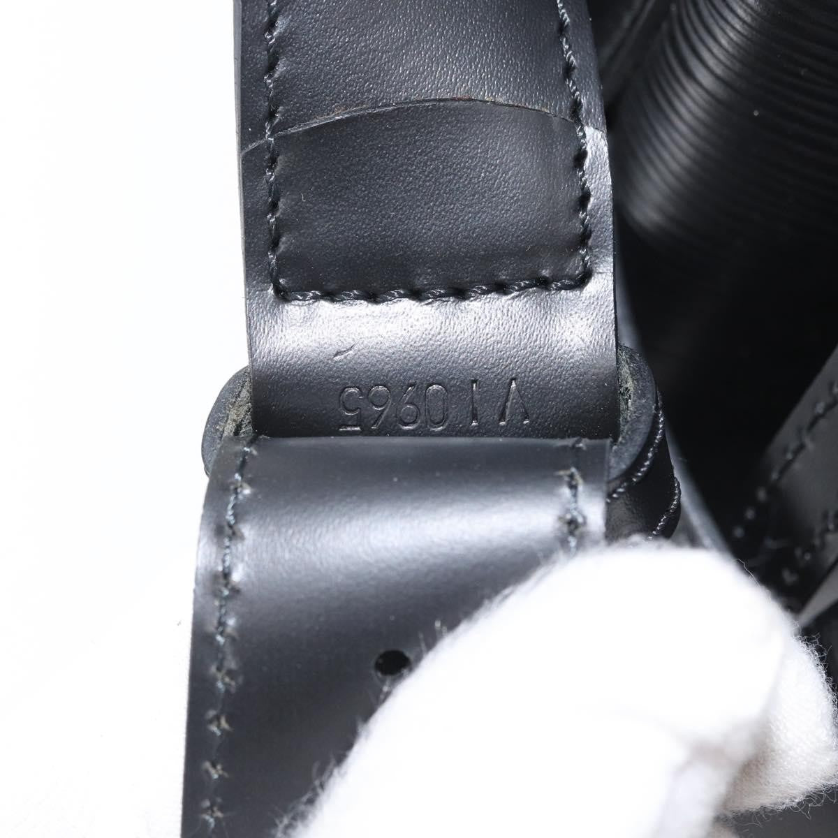 Louis Vuitton Vintage Sac d'Epaule Handbag Epi Leather, BLACK, LEATHER, Shoulder bag