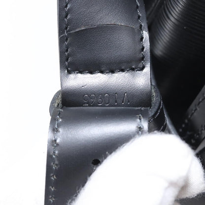 Louis Vuitton Vintage Sac d'Epaule Handbag Epi Leather, BLACK, LEATHER, Shoulder bag