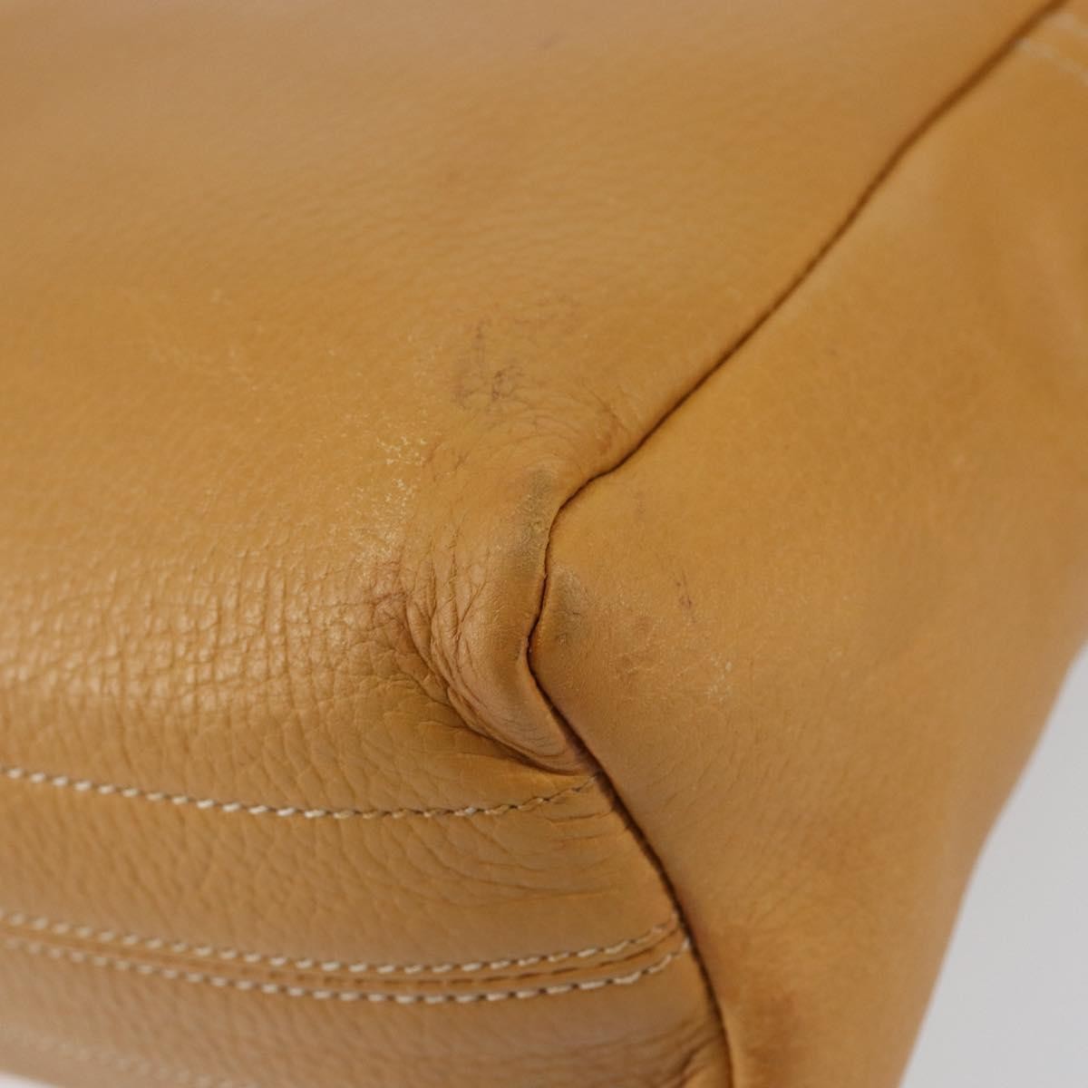 Loewe Anagram Shoulder Bag Leather, BROWN, LEATHER, Shoulder bag