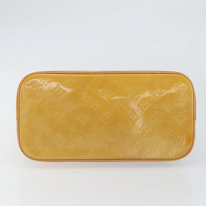 Louis Vuitton Houston Handbag Monogram Vernis, BEIGE, PATENT_LEATHER, Handbag