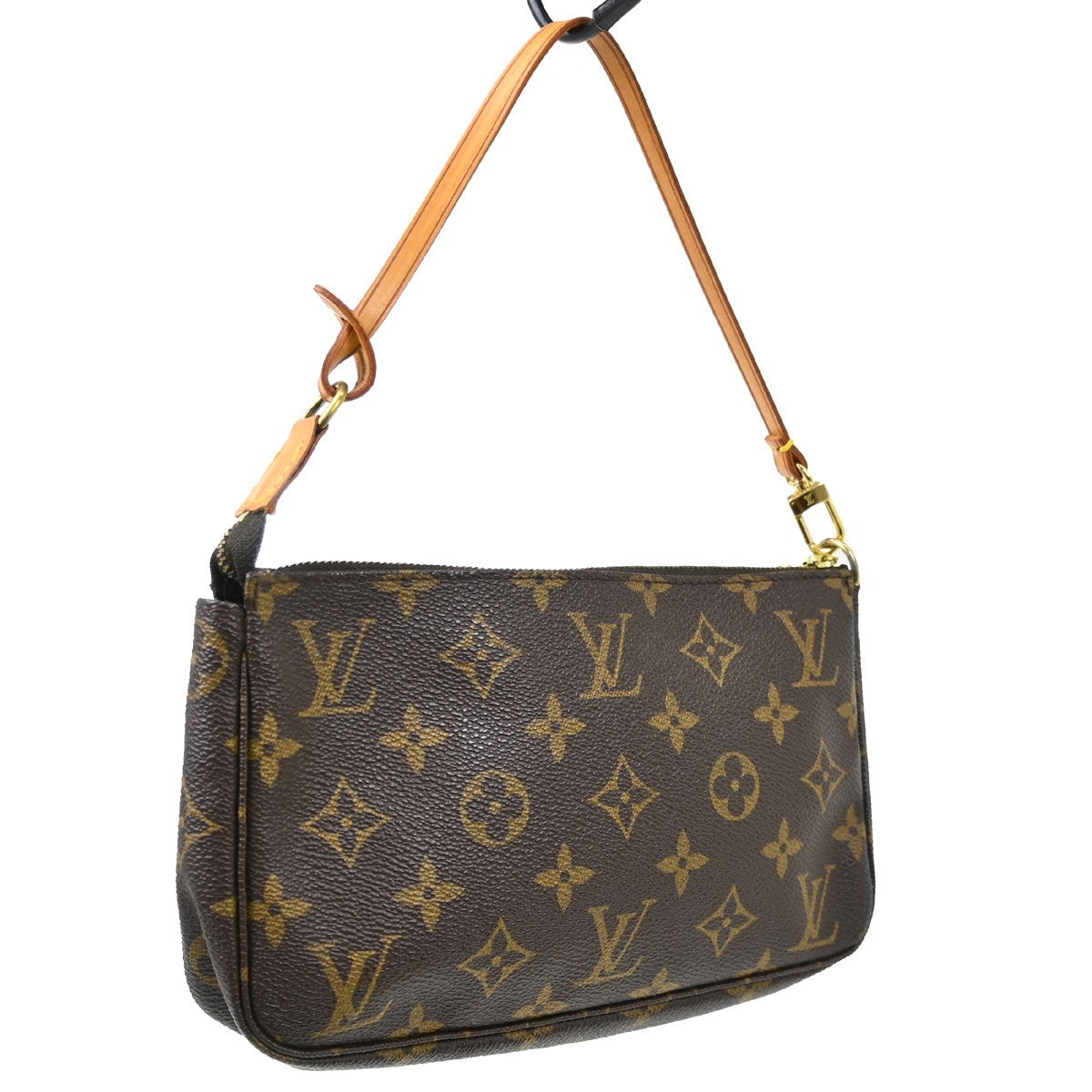 Louis Vuitton Pochette Accessoires NM Monogram Canvas, Brown, Canvas, Clutch
