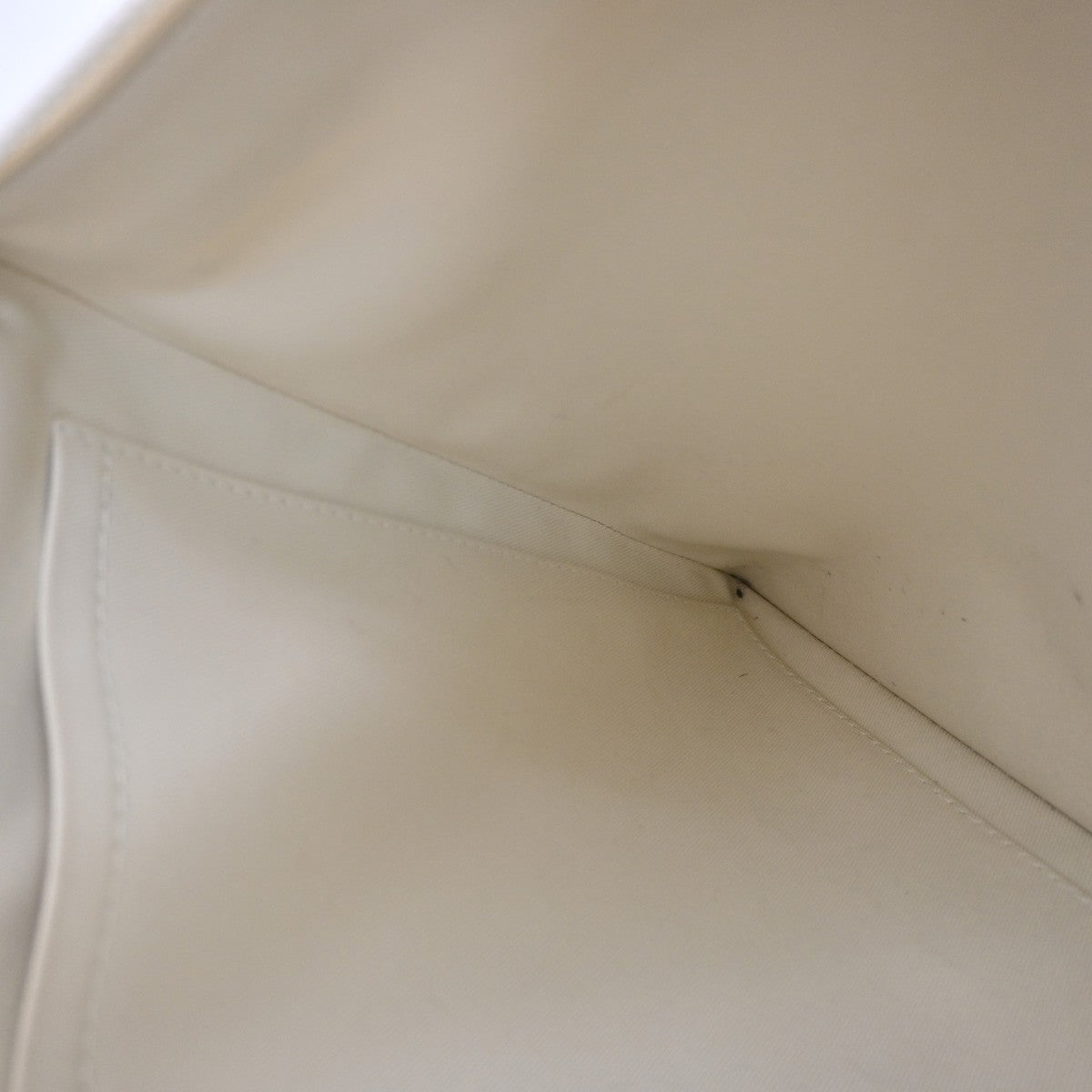 Louis Vuitton Pochette A4 Monogram Taurillon Leather, WHITE, LEATHER, Clutche & pouche