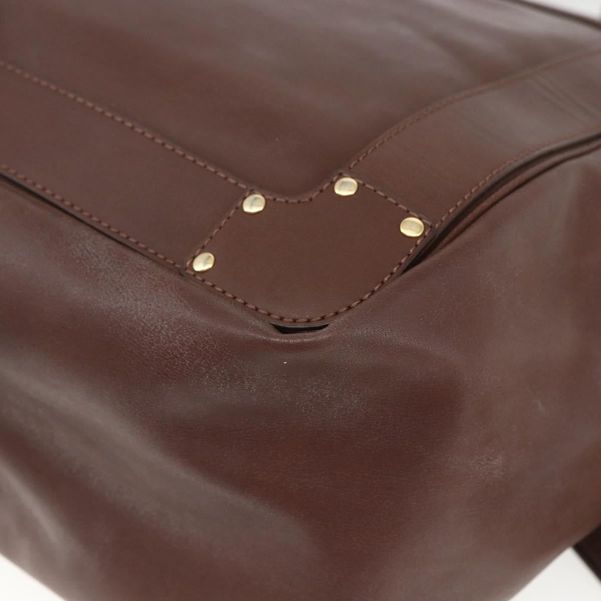 Chloe Eden Tote bag Leather, BROWN, LEATHER, Tote bag