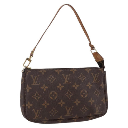 Louis Vuitton Pochette Accessoires NM Monogram Canvas, BROWN, CANVAS, Clutche & pouche