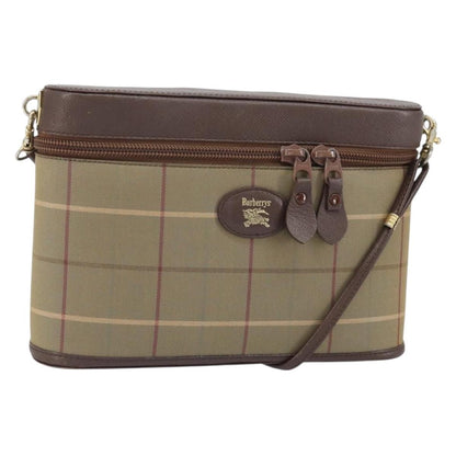 Burberry Nova check Shoulder bag Canvas, BEIGE, CANVAS, Shoulder bag