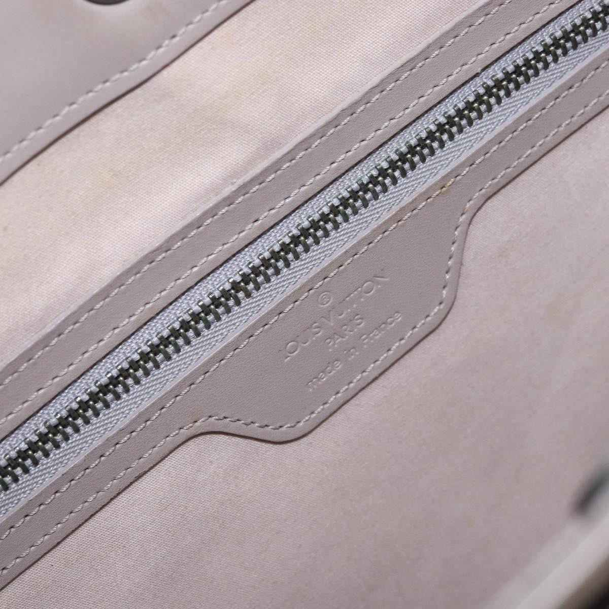Louis Vuitton Saint Tropez Handbag Epi Leather, GRAY, LEATHER, Shoulder bag