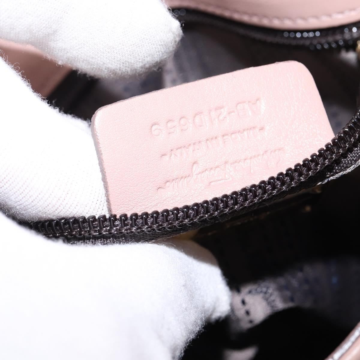 Salvatore Ferragamo Gancini Shoulder Bag Leather, BEIGE, LEATHER, Shoulder bag