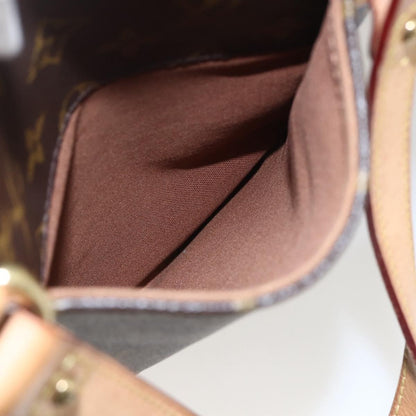 Louis Vuitton Odeon Handbag Monogram Canvas, Brown, Canvas, Shoulder Bag