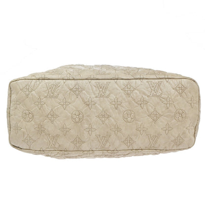 Louis Vuitton Olympe Stratus Handbag Limited Edition Monogram Lambskin, BEIGE, LEATHER, Shoulder bag