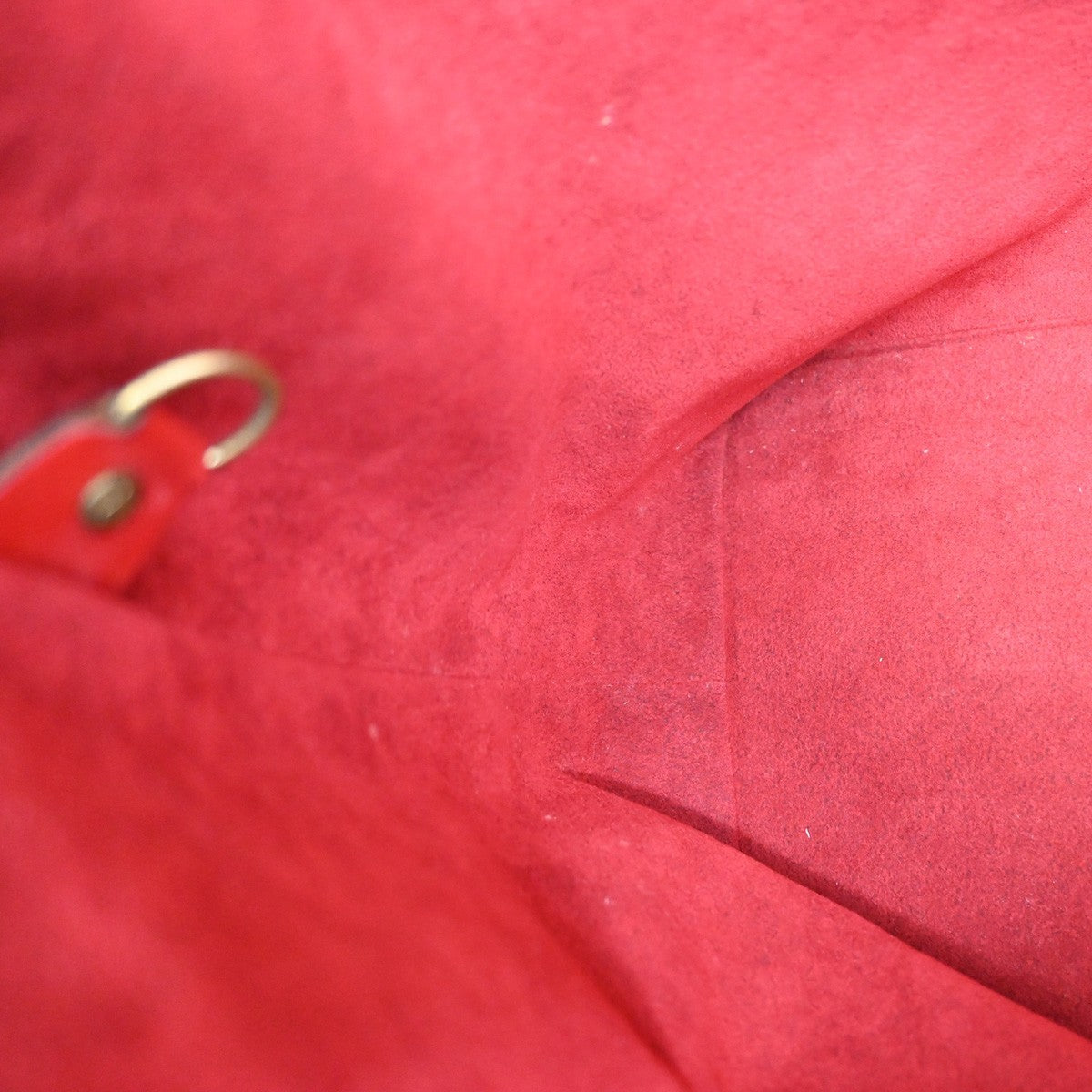 Louis Vuitton Noe Handbag Epi Leather, RED, LEATHER, Shoulder bag