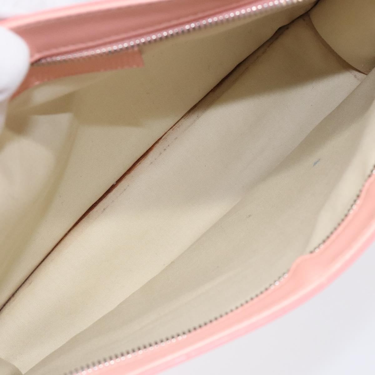 Balenciaga Navy Clutch Canvas with Leather, PINK, CANVAS, Clutche & pouche