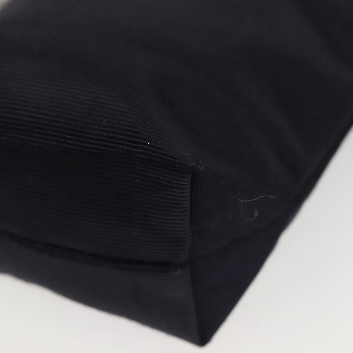 Celine Circle Logo Pouch Nylon, NAVY, CANVAS, Clutche & pouche