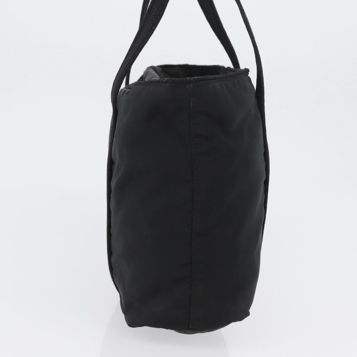 Prada Vintage Zip Tote Tessuto, BLACK, NYLON, Tote bag