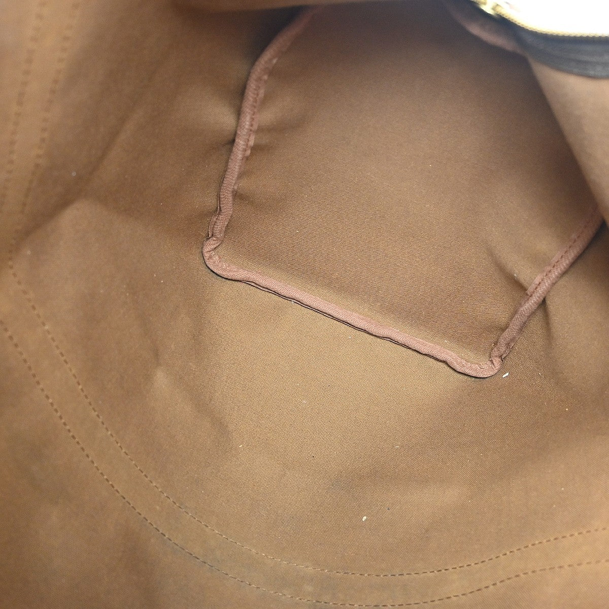 Louis Vuitton Keepall Bag Monogram Canvas, BROWN, CANVAS, Travel bag