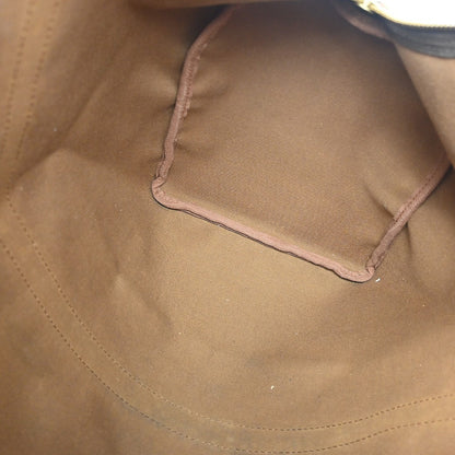 Louis Vuitton Keepall Bag Monogram Canvas, BROWN, CANVAS, Travel bag