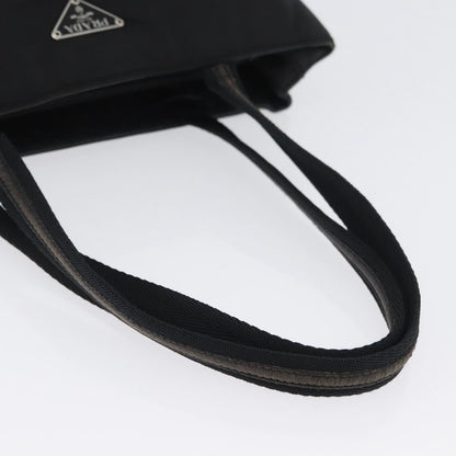 Prada Vintage Tote Nylon, Black, Nylon, Tote Bag