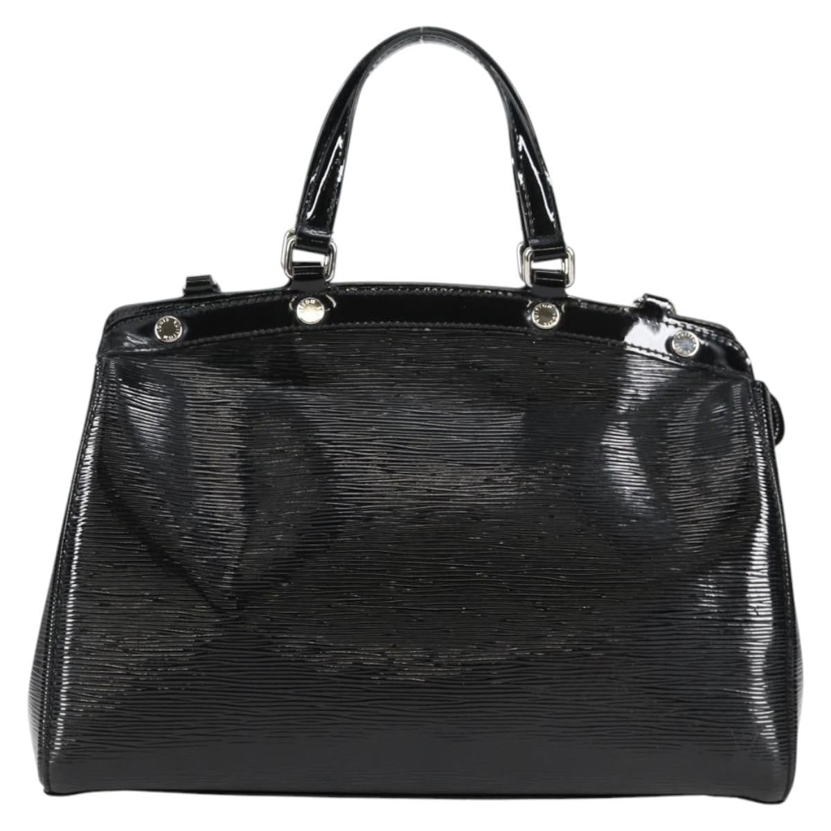 Louis Vuitton Brea Handbag Electric Epi Leather, BLACK, LEATHER, Handbag