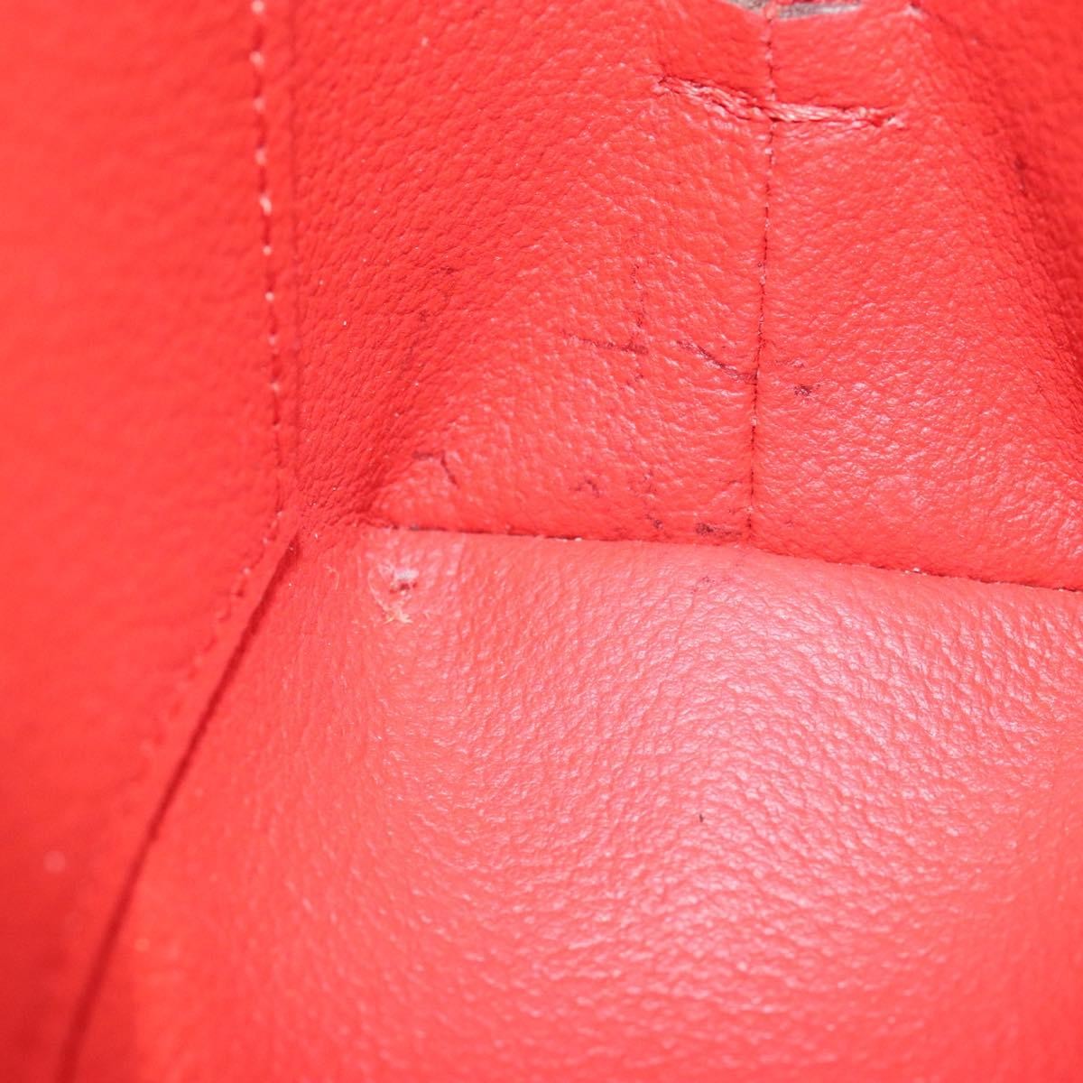 Louis Vuitton Cosmetic Pouch Monogram Empreinte Leather, RED, LEATHER, Toiletry Case