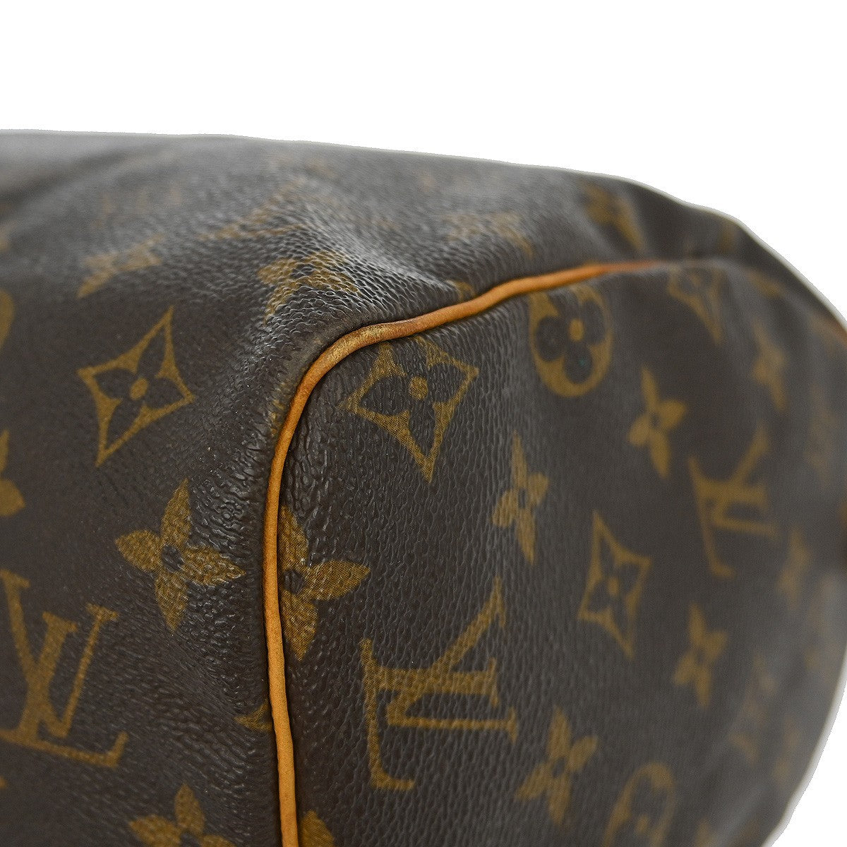 Louis Vuitton Speedy Handbag Monogram Canvas, Brown, Canvas, Handbag
