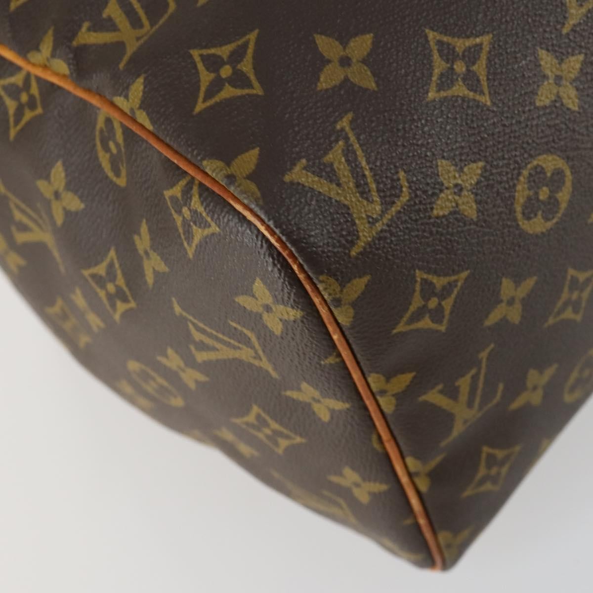 Louis Vuitton Sac Souple Handbag Monogram Canvas, BROWN, CANVAS, Travel bag